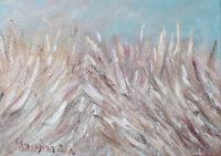 Impression - Scrub Brush II - Oil On Canvas Panel - Oil Paintings - By Dana Chabino, Impressionism Painting Artist