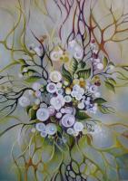 Flowers - Acrylic Paintings - By Elena Oleniuc, Decorative Painting Artist