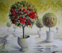 Decorative - Cherry Orchard - Acrylic