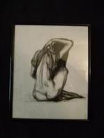 Drained - Charcoal Drawings - By Melissa Wineman, Realism Drawing Artist