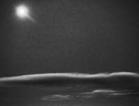 Christmas Moon - Dlsr Photography - By Krys Nystrom, Black  White Photography Artist