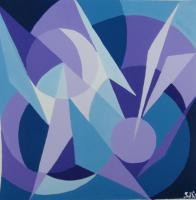 Mariposas - Gouache Paintings - By Simona Dh, Abstract Painting Artist