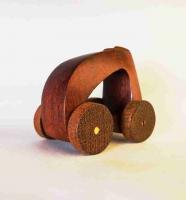 Bolido 3 - Wood Sculptures - By Sergio Scazufca, Sculpture Sculpture Artist
