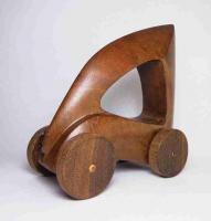 Bolido 7 - Wood Sculptures - By Sergio Scazufca, Sculpture Sculpture Artist