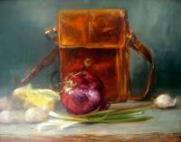 Still Life - Home From Shopping - Oil