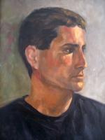 Jim - Oil Paintings - By Ann Holstein, Impressionism Painting Artist