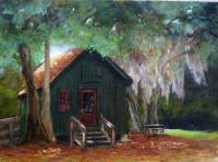 Workshop On Lake Lilley - Oil Paintings - By Ann Holstein, Plein Air - Studio Painting Artist