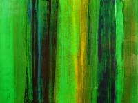 Chocolate Mint - Acrylic Paintings - By Richard And Kim Bouchard, Abstract Painting Artist