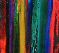 Stripes - Bamboo Forest - Acrylic