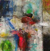 Untitled 1 - Mixed Media Paintings - By Richard And Kim Bouchard, Abstract Painting Artist