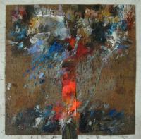 Untitled - Mixed Media Paintings - By Richard And Kim Bouchard, Abstract Painting Artist
