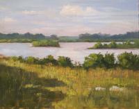 Spruce Creek Morning - Oil Paintings - By Beth Pendleton, Realism Painting Artist