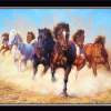 Horses - Canvas Paintings - By Ashish Vasani, Oil On Canvas Painting Artist