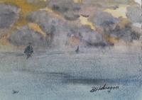 Seascapes - Stormy - Water Colour
