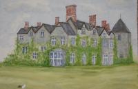 Dyffryn House - Water Colour Paintings - By Bampy Dragon, Realism Painting Artist