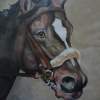 Horse - Oil Painting Paintings - By S Ajayanand, Abstract Horse Painting Artist