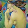Mermaid - Oil Paintings - By Teimuraz Kharabadze, Expressionism Painting Artist