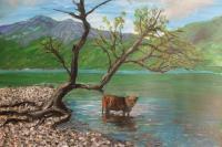 The Highlands - Acrylics Paintings - By Margaret Laws, Realism Painting Artist