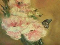 Butterfly Beauty - Oil Paintings - By Raymond Doward, Realism Painting Artist