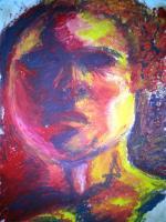 Shades Of Strength - Acrylic Paintings - By Margarita Fields, Portrait Painting Artist