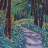 Forest Floor - Pastel Drawings - By Anne Doane, Impressionism Drawing Artist