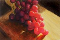 Grapes - Sold - Oil Paintings - By Anne Doane, Realism Painting Artist