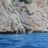 Stairway Near Blue Grotto Italy - Oil Paintings - By Anne Doane, Impressionism Painting Artist
