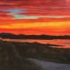 Sunset Over Chambers Bay - Acrylic Paintings - By Anne Doane, Impressionism Painting Artist
