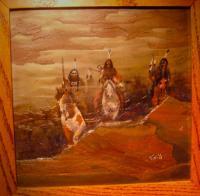 Emerging Vision - Acrylics Paintings - By Terri Turrell, Native American Painting Artist