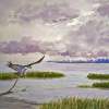 Northend Osprey - Watercolor Paintings - By Stanton Allaben, Impressionism Painting Artist