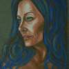 Alison - Pastel Drawings - By Michael T, Expressionism Drawing Artist