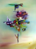 Balance - Oil On Canvas Paintings - By David Hatton, Abstract Painting Artist