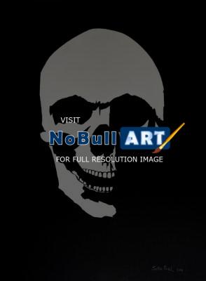 Yes - Skull 1 - Acyrlic On Canvas