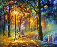 Landscapes - Singing Park  Oil Painting On Canvas - Oil