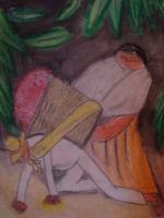 Diego Rivera By Kaser - Pastel Paintings - By Kaser Albeloochi, Social Realist Muralist Painting Artist