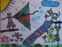Rainbow Bears - Markers Drawings - By Kaser Albeloochi, Imagination Drawing Artist