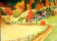 Autumn - Oil On Canavas Paintings - By Plamen Stanchev, Oil On Canavas Painting Artist
