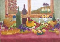 The Banquet - Acrylic Paintings - By Dana Arvidson, Realism Painting Artist