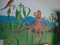 Aidens Mural - Acrylic Paint Paintings - By Kevin Gaffney, Mural Painting Artist