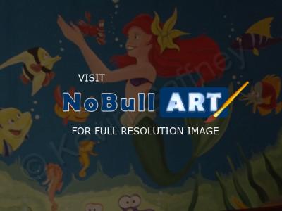 Murals - Ariel Mural - Acrylic Paint