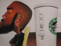 Just Say No - Colored Pencil  Paper Drawings - By Alex Ndiritu, Caricature Drawing Artist