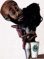 I Cant Wait To Hold Her - Colored Pencil  Paper Drawings - By Alex Ndiritu, Caricature Drawing Artist