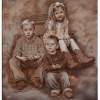 Buckner Children - Acrylic Paintings - By Alton  W Williams, Realism Painting Artist