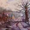 Snow Scene - Oil Paintings - By Alton  W Williams, Realism Painting Artist