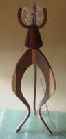 Thyratira Lampstand - Wood Woodwork - By Jim Brown, Bois Darc Woodwork Artist