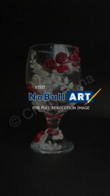 Glass Work - Rosy Glass - Add New Artwork Medium