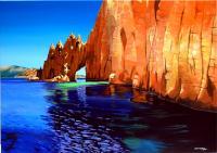 Seascape - Capu Rossu - Oil On Canvas