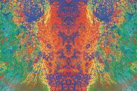Mandala 9551 - Digital Print Digital - By Randy Coffey, Abstract Digital Artist