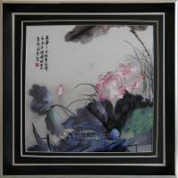 Collection - Chinese Needle Painting Hand Embroidery On Silk Lotus - Hand Embroidery