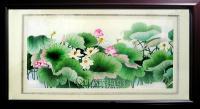 Collection - Su Embroidery Lotus Needle Paintings - Hand Embroidery